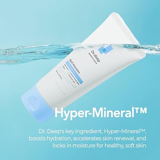 Dr.Deep MULTI EMULSION - LIGHTWEIGHT MOISTURIZER FOR SENSITIVE, DRY & ITCHY SKIN, HYDRATING EMULSION WITH SHEA BUTTER & ALLANTOIN FOR SKIN-BARRIER REPAIR, 5.07 FL. OZ - Image 4